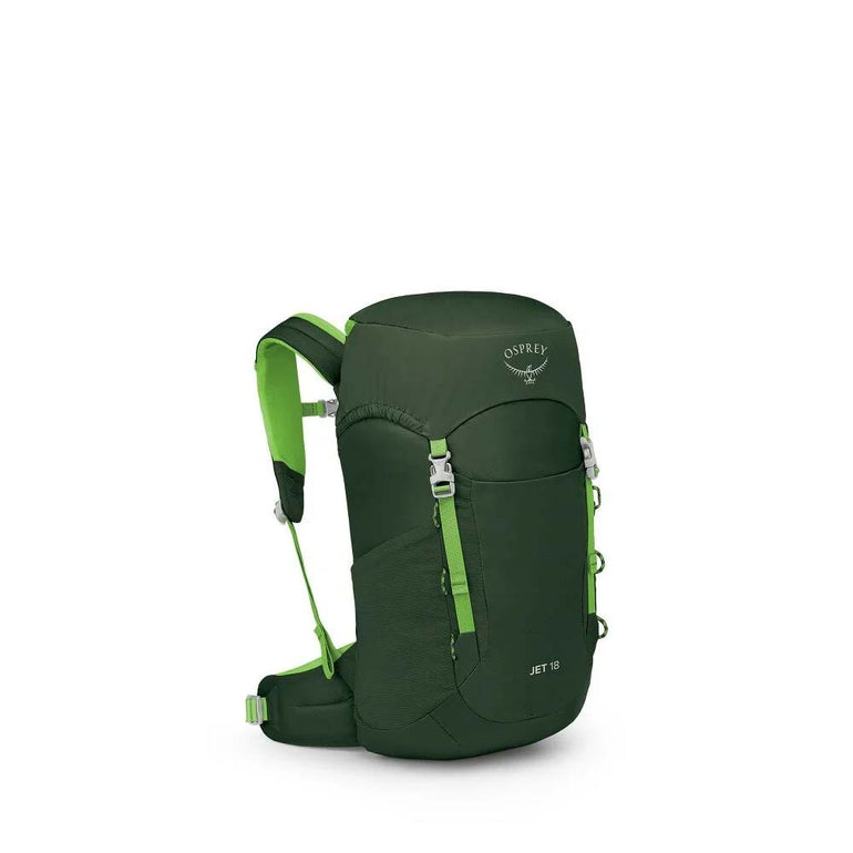 Osprey Backpacks Green Canopy Osprey Jet 18 Kids' Hiking Backpack