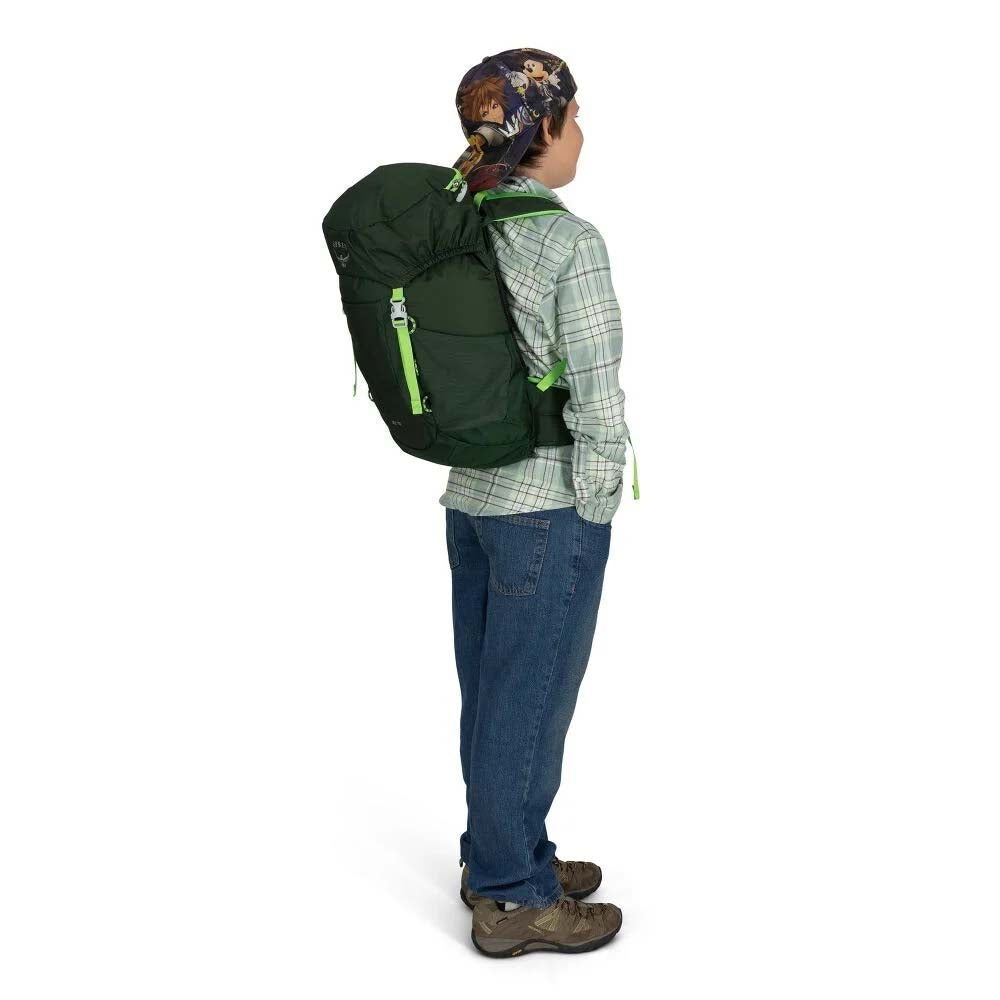 Osprey Backpacks Green Canopy Osprey Jet 18 Kids' Hiking Backpack