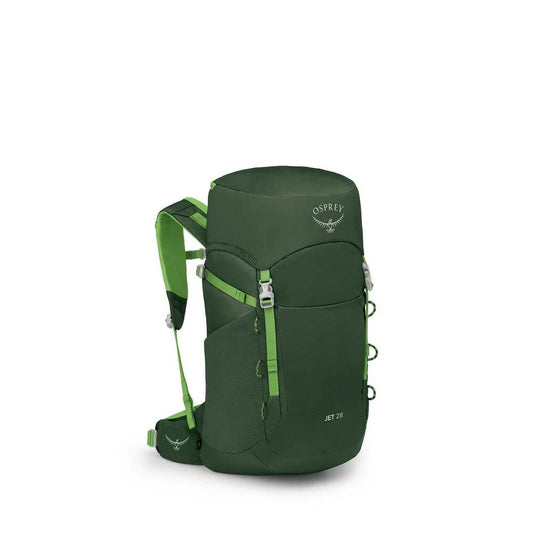 Osprey Backpacks Green Canopy Osprey Jet 28 Kids' Hiking Backpack