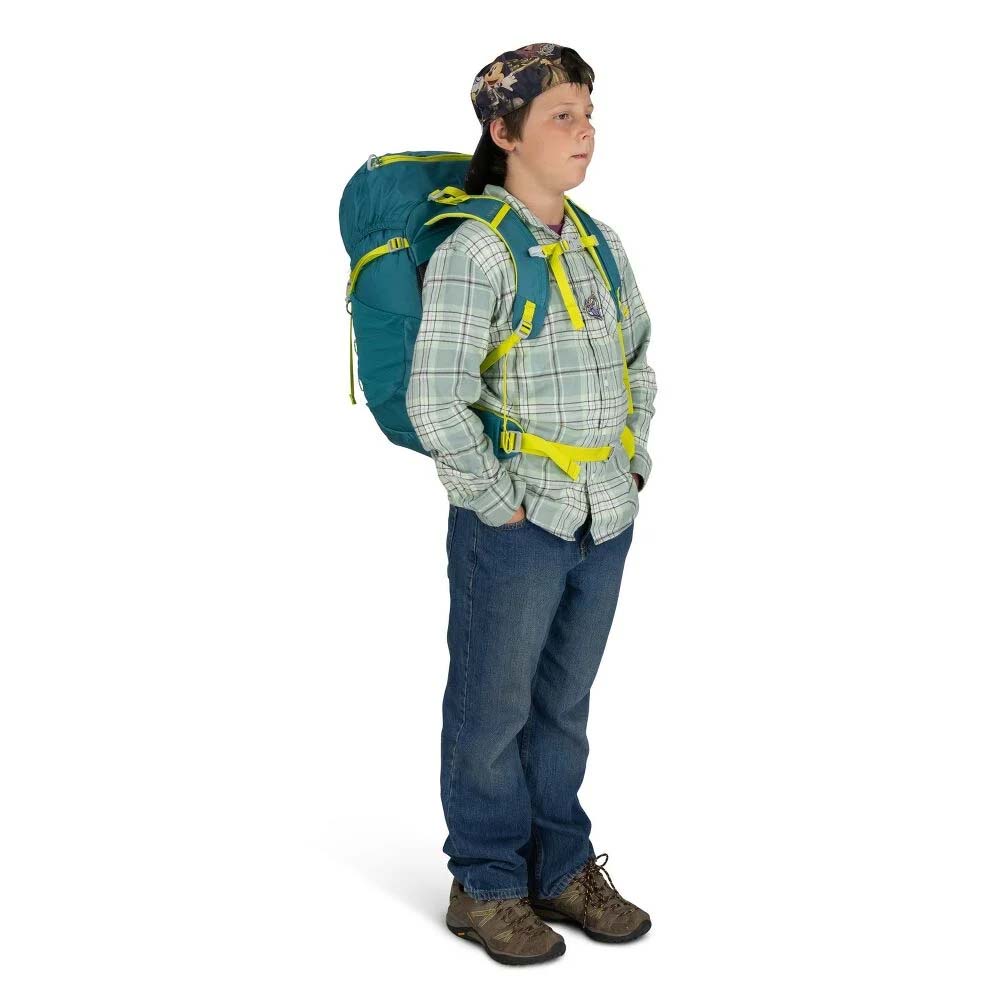 Osprey Backpacks Green Canopy Osprey Jet 28 Kids' Hiking Backpack