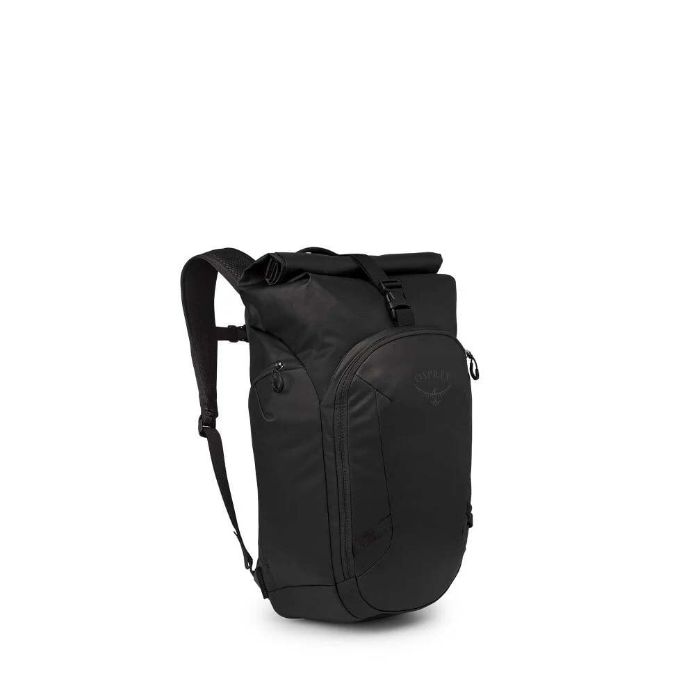 Osprey Backpacks Raven Black Osprey Transporter Roll Top Pack