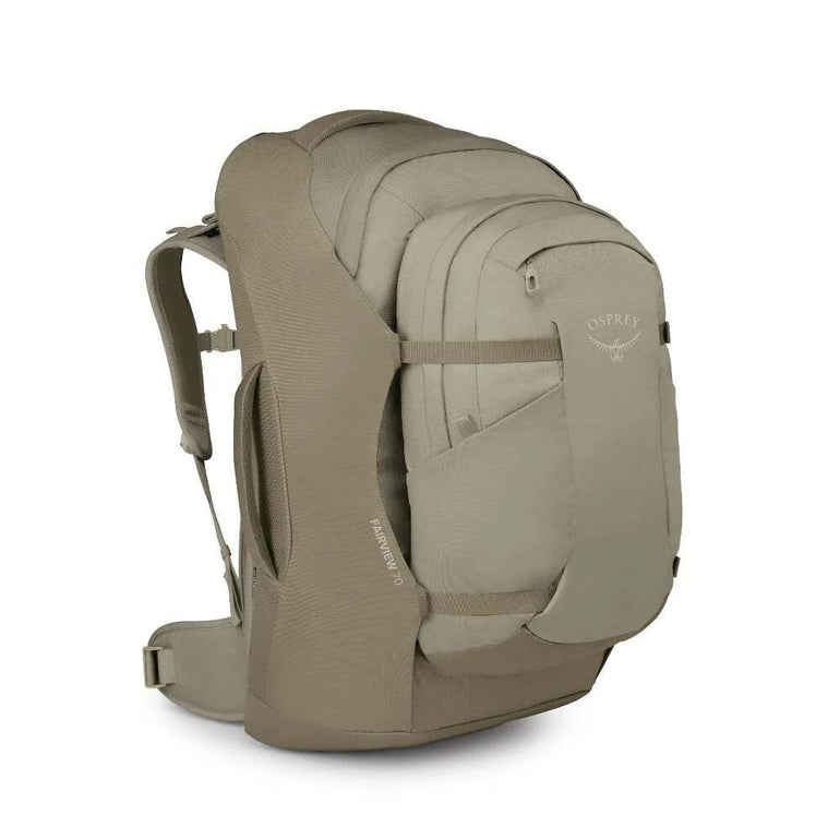 Osprey Backpacks Sawdust-Olive Tan Osprey Fairview 70 Travel Pack