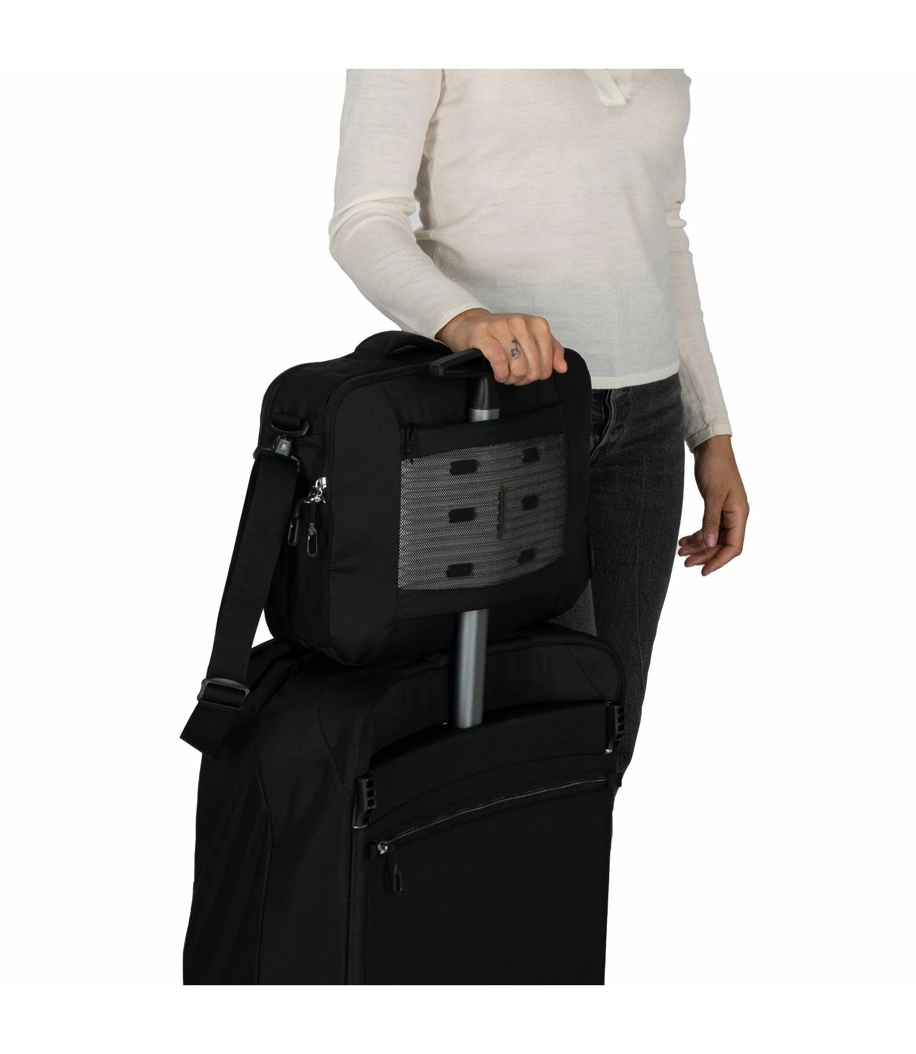Osprey Briefcases Black Osprey Ozone Brief Travel Bag