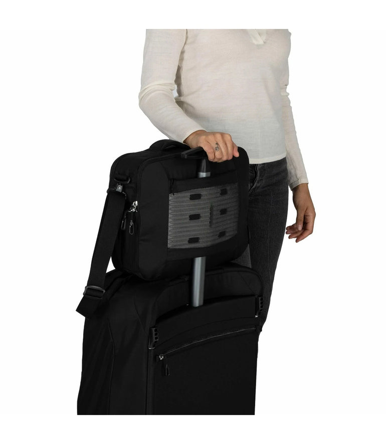 Osprey Briefcases Black Osprey Ozone Brief Travel Bag