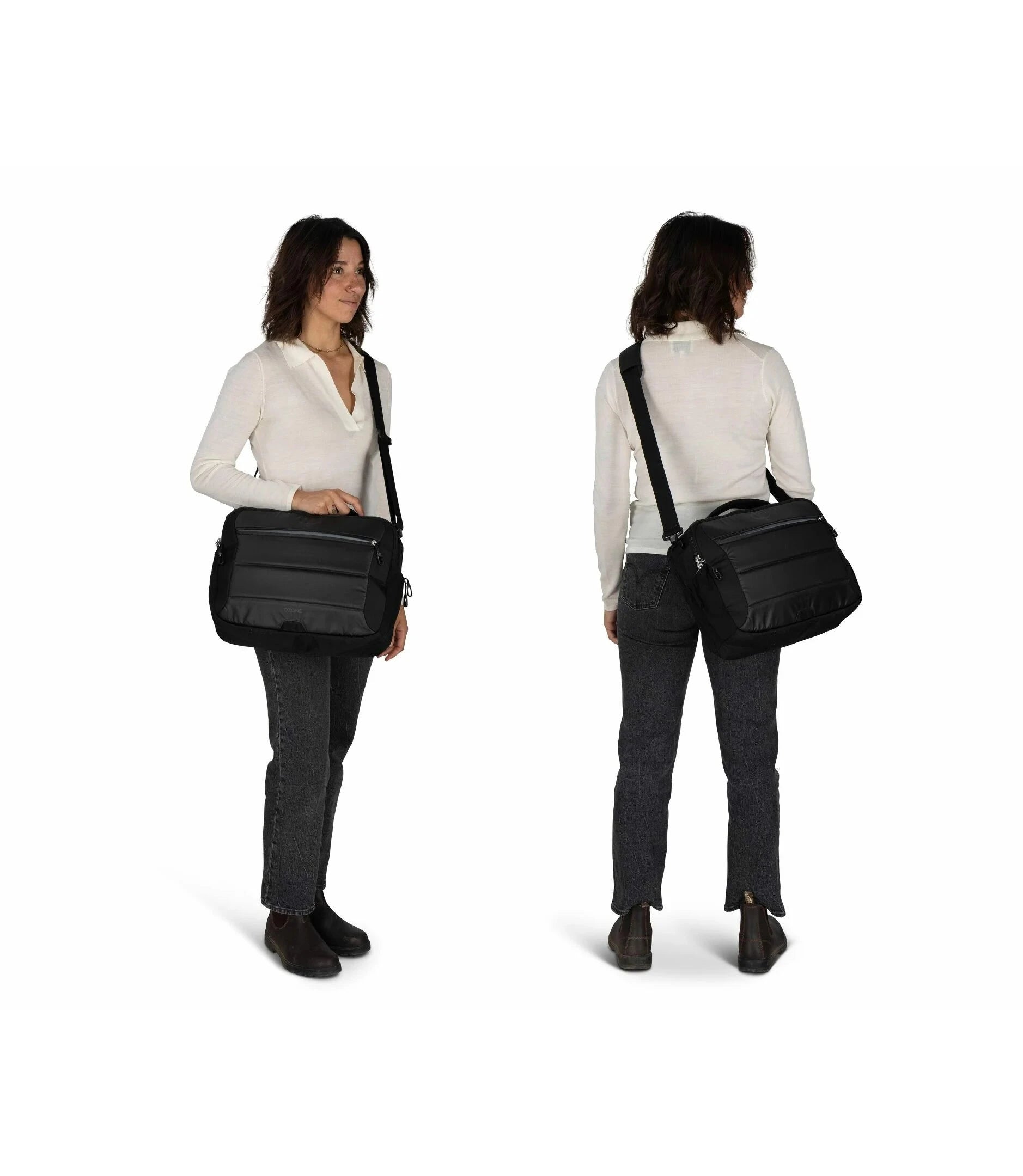 Osprey Briefcases Black Osprey Ozone Brief Travel Bag
