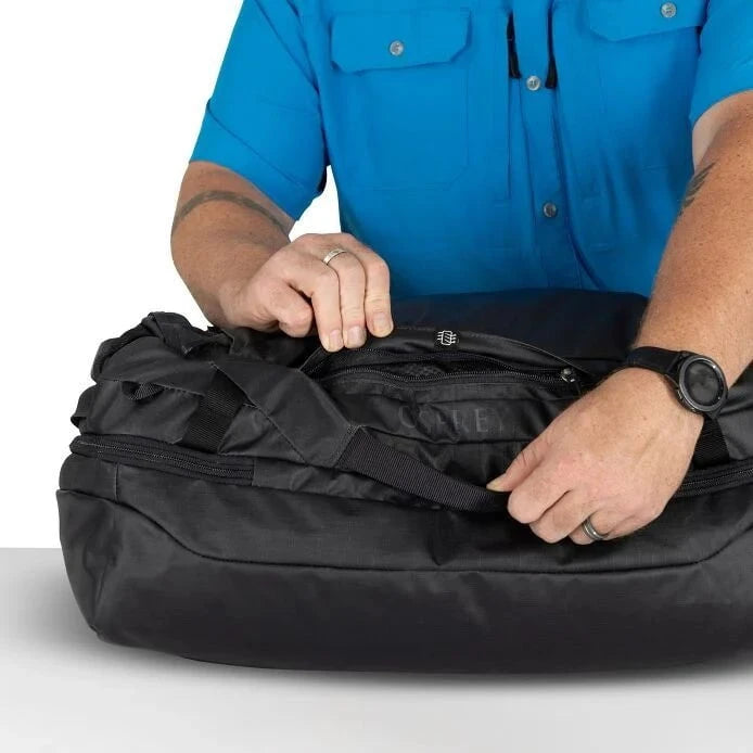 Osprey Duffles Raven Black/Black Osprey Transporter Squffel 44