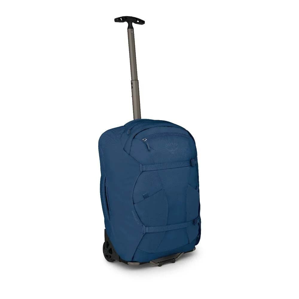 Osprey Luggage Antique Blue Osprey Farpoint Fairview Carry-On Wheeled Travel Pack 21.5"/36L