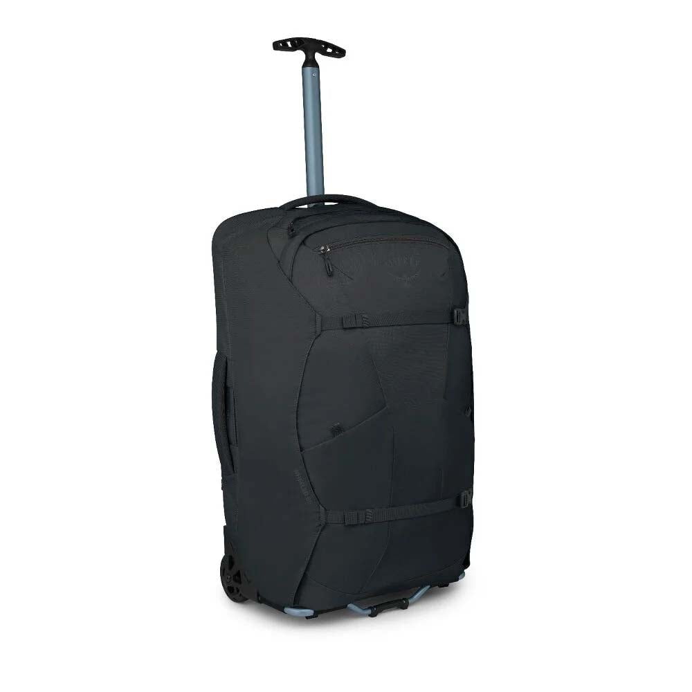 Osprey Luggage Black Osprey Farpoint Fairview Wheeled Travel Pack 27.5"/65L