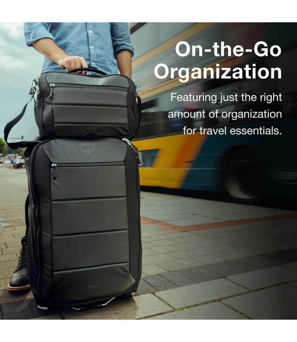 Osprey Luggage Black Osprey Ozone 2-Wheel 80L/27" Luggage