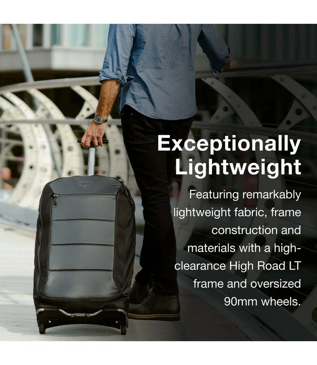 Osprey Luggage Black Osprey Ozone 2-Wheel 80L/27" Luggage