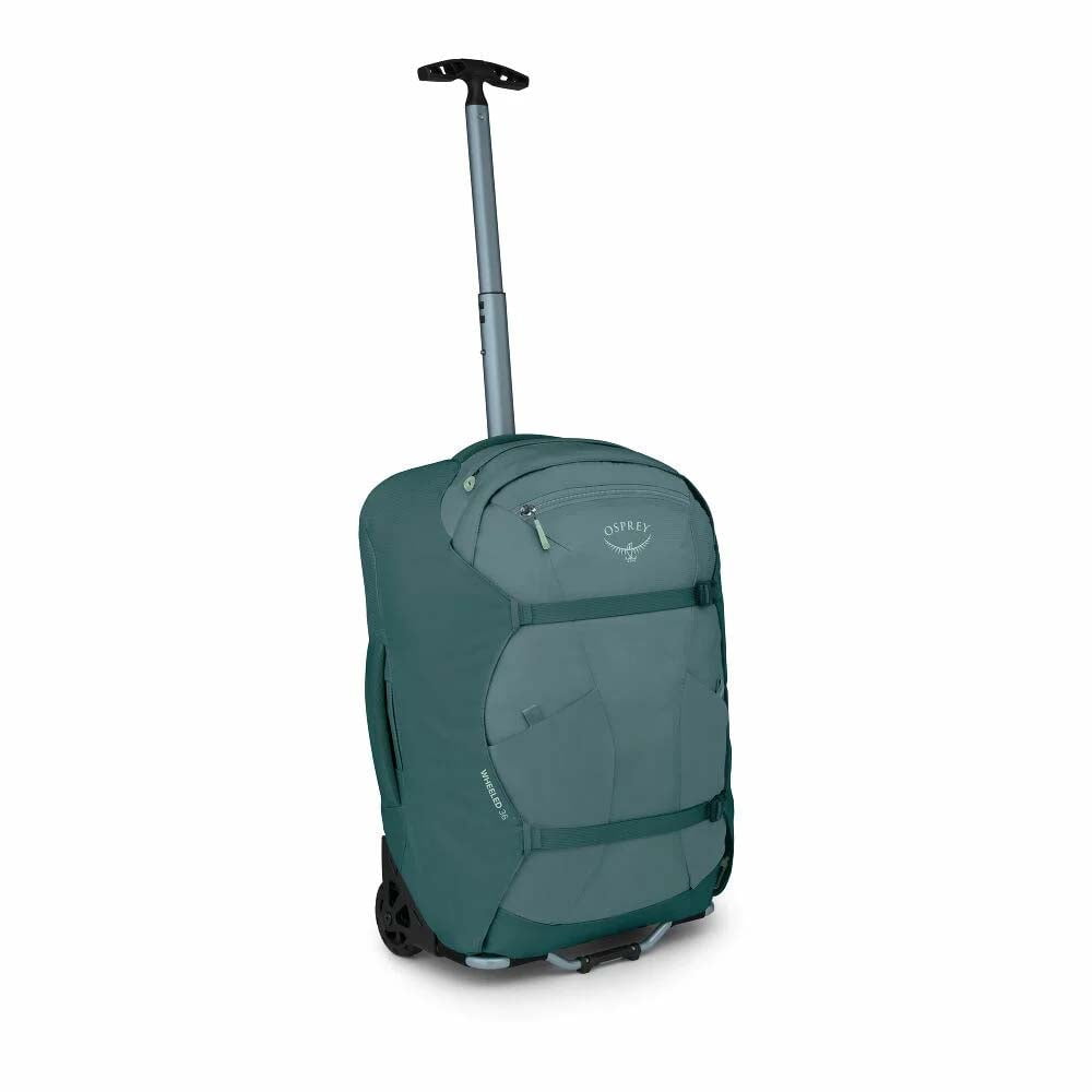 Osprey Luggage Cascade-Torrent Blue Osprey Farpoint Fairview Carry-On Wheeled Travel Pack 21.5