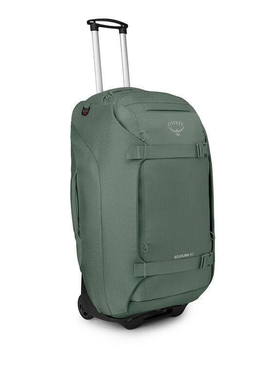 Osprey Luggage Koseret Green Osprey Sojourn Wheeled Travel Pack 28"/80L