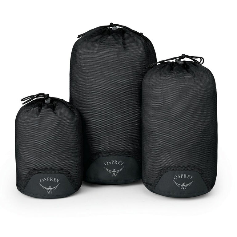 Osprey Travel Accessories Black Osprey Daylite Mesh Stuff Sack Set