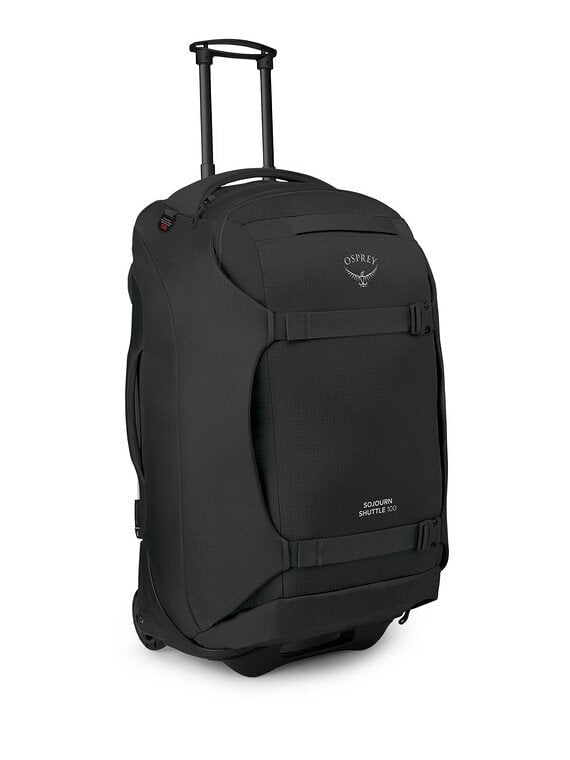 Osprey Wheeled Duffle Black Osprey Sojourn Shuttle Wheeled Duffel 30"/100L
