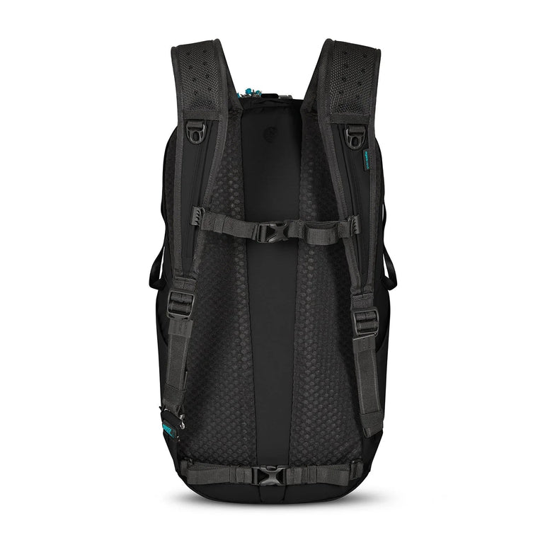 Pacsafe Backpacks Econyl Black Pacsafe ECO 25L Anti-Theft Backpack