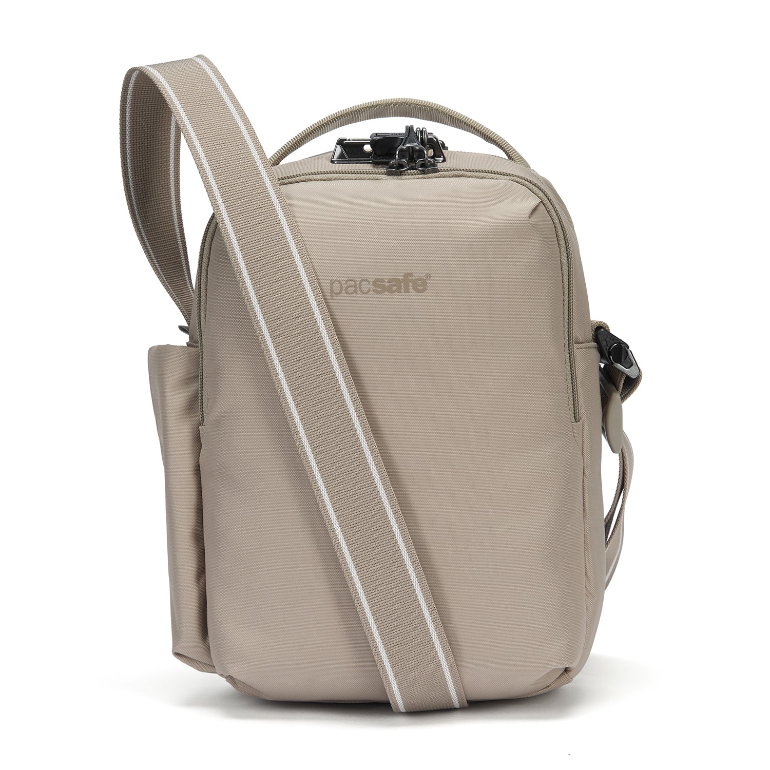 Pacsafe Cross-Body Bag Beige Pacsafe V Anti-Theft Tour Crossbody