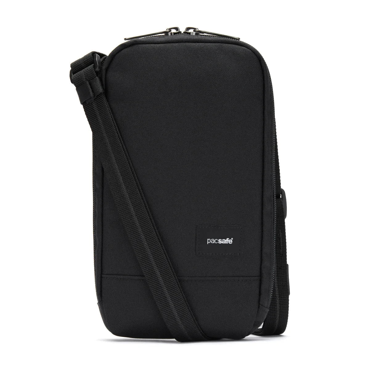 Pacsafe Cross-Body Bag Jet Black Pacsafe RFIDsafe™ RFID Blocking Tech Crossbody