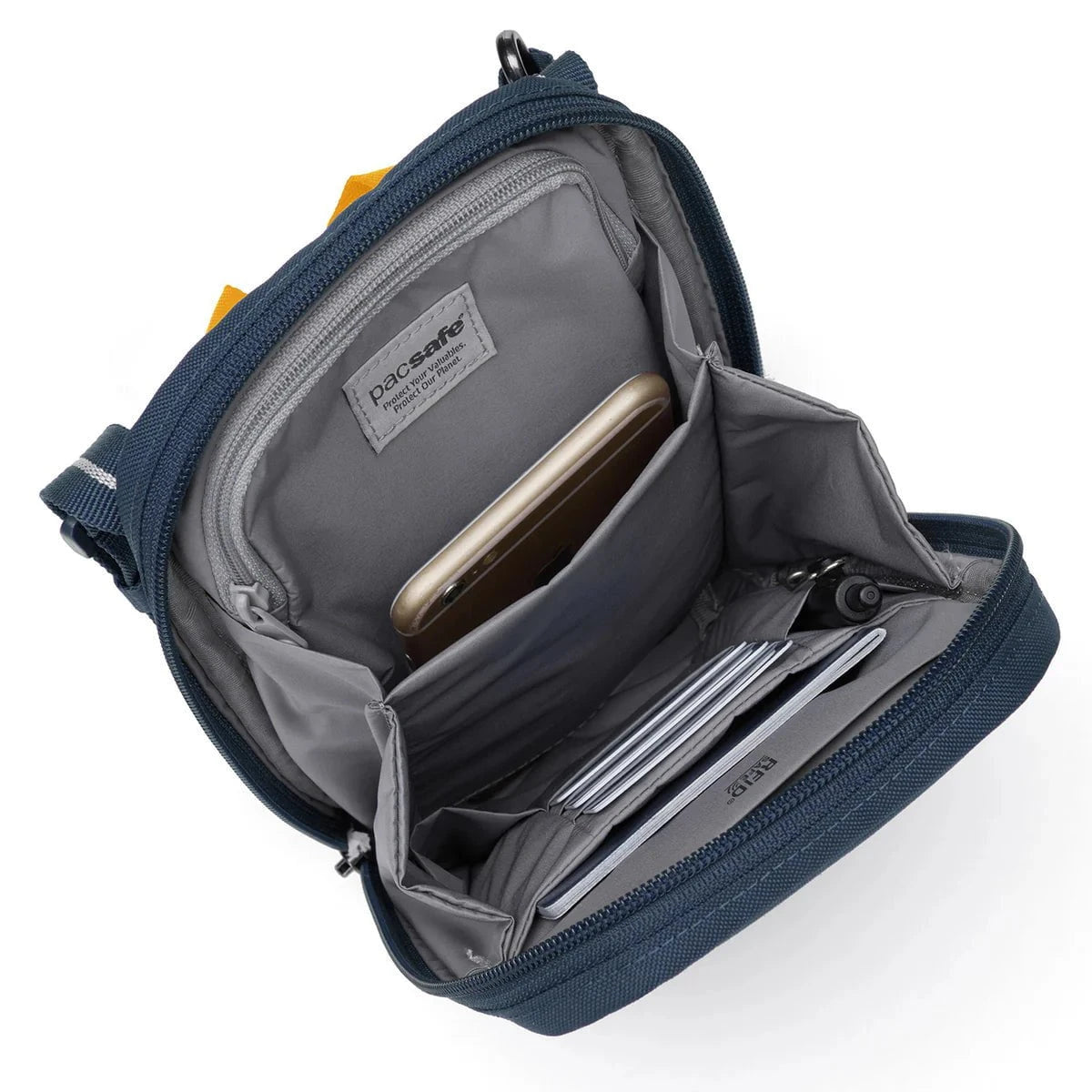 Pacsafe Cross-Body Bag Pacsafe RFIDsafe™ RFID Blocking Tech Crossbody