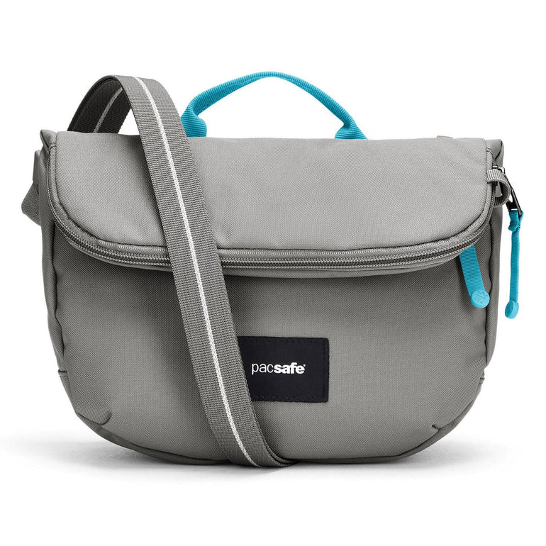 Pacsafe Cross-Body Bag Stone Pacsafe GO Anti-Theft Saddle Crossbody