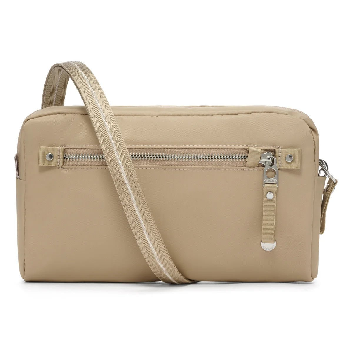 Pacsafe Sling Bag Taupe Pacsafe W Anti-Theft 3-in-1 Sling Bag