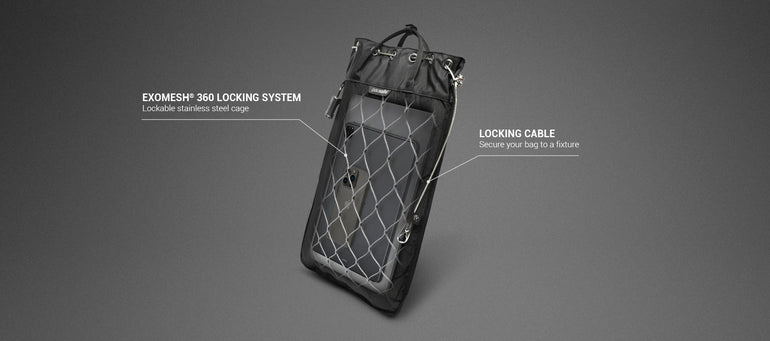 Pacsafe Travel Accessories Black Pacsafe Travelsafe® 12L GII Anti-Theft Portable Safe