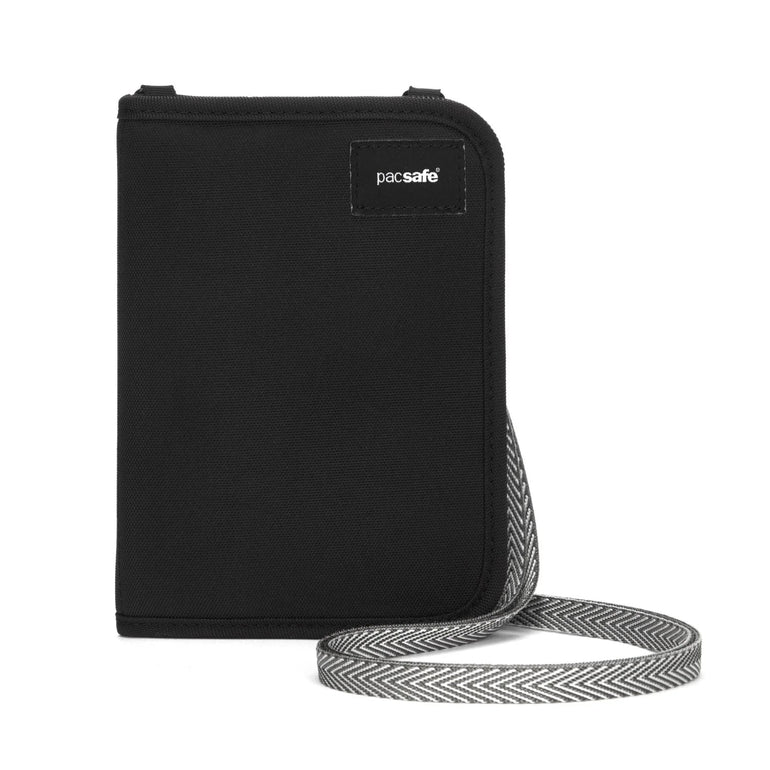 Pacsafe Wallets Black Pacsafe RFIDsafe V150 Anti-theft RFID Blocking Compact Organiser