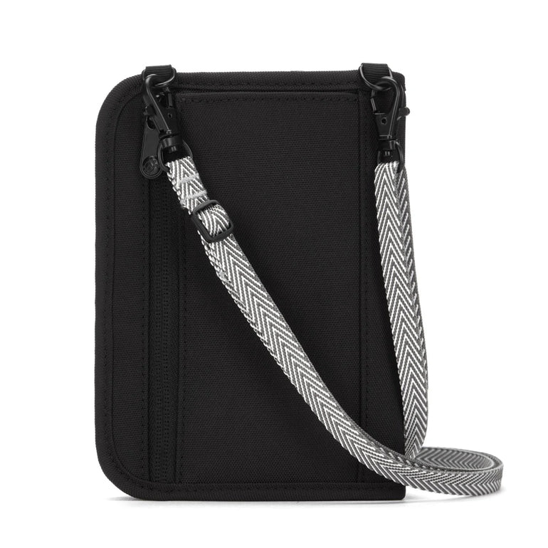 Pacsafe Wallets Black Pacsafe RFIDsafe V150 Anti-theft RFID Blocking Compact Organiser