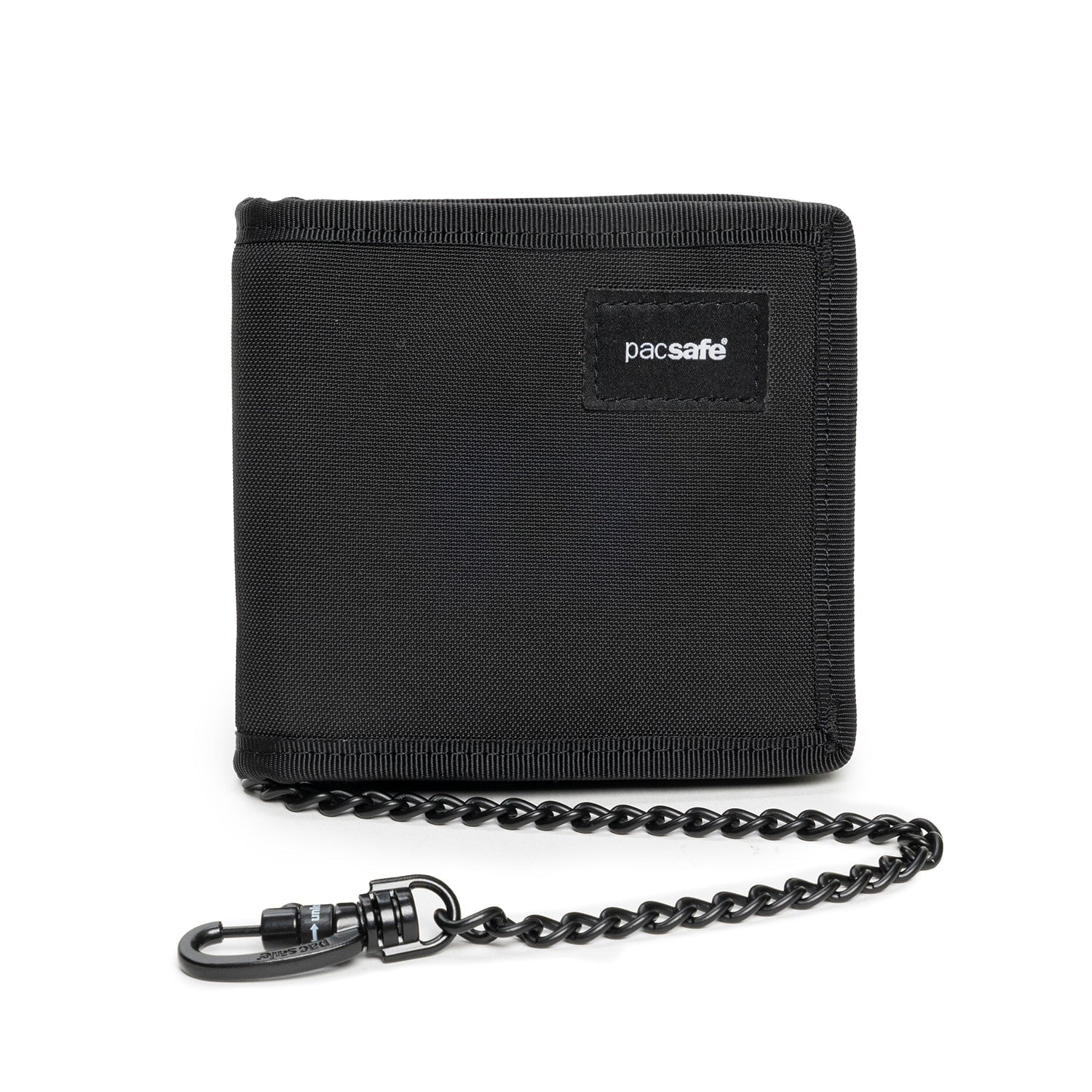 Pacsafe Wallets Black Pacsafe RFIDsafe Z100 RFID Blocking Bi-Fold Wallet