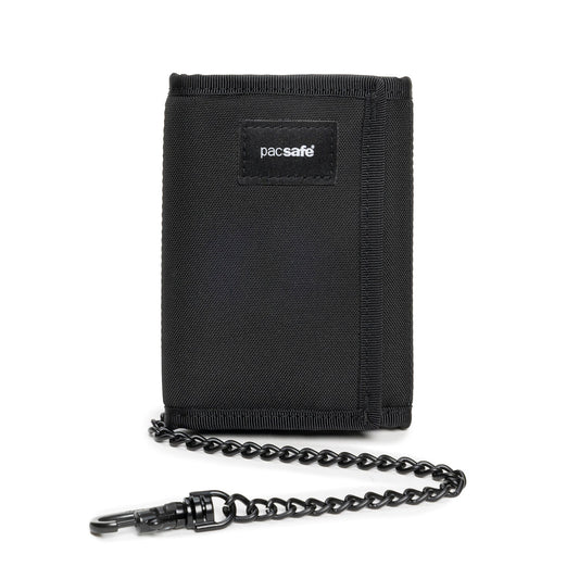 Pacsafe Wallets Black Pacsafe RFIDsafe Z50 RFID Blocking Trifold Wallet
