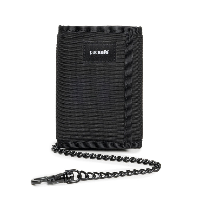 Pacsafe Wallets Black Pacsafe RFIDsafe Z50 RFID Blocking Trifold Wallet