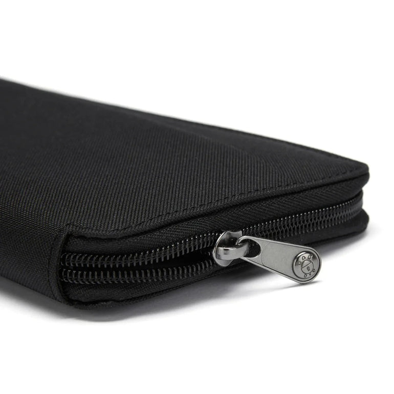 Pacsafe Wallets Jet Black Pacsafe RFIDsafe™ RFID Blocking Travel Wallet
