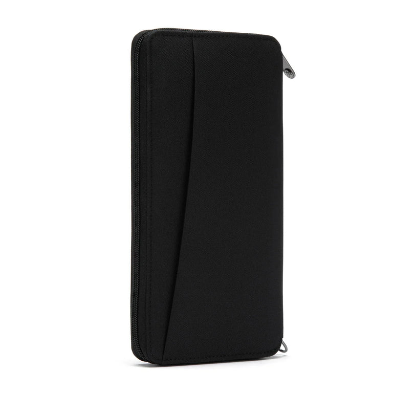 Pacsafe Wallets Jet Black Pacsafe RFIDsafe™ RFID Blocking Travel Wallet