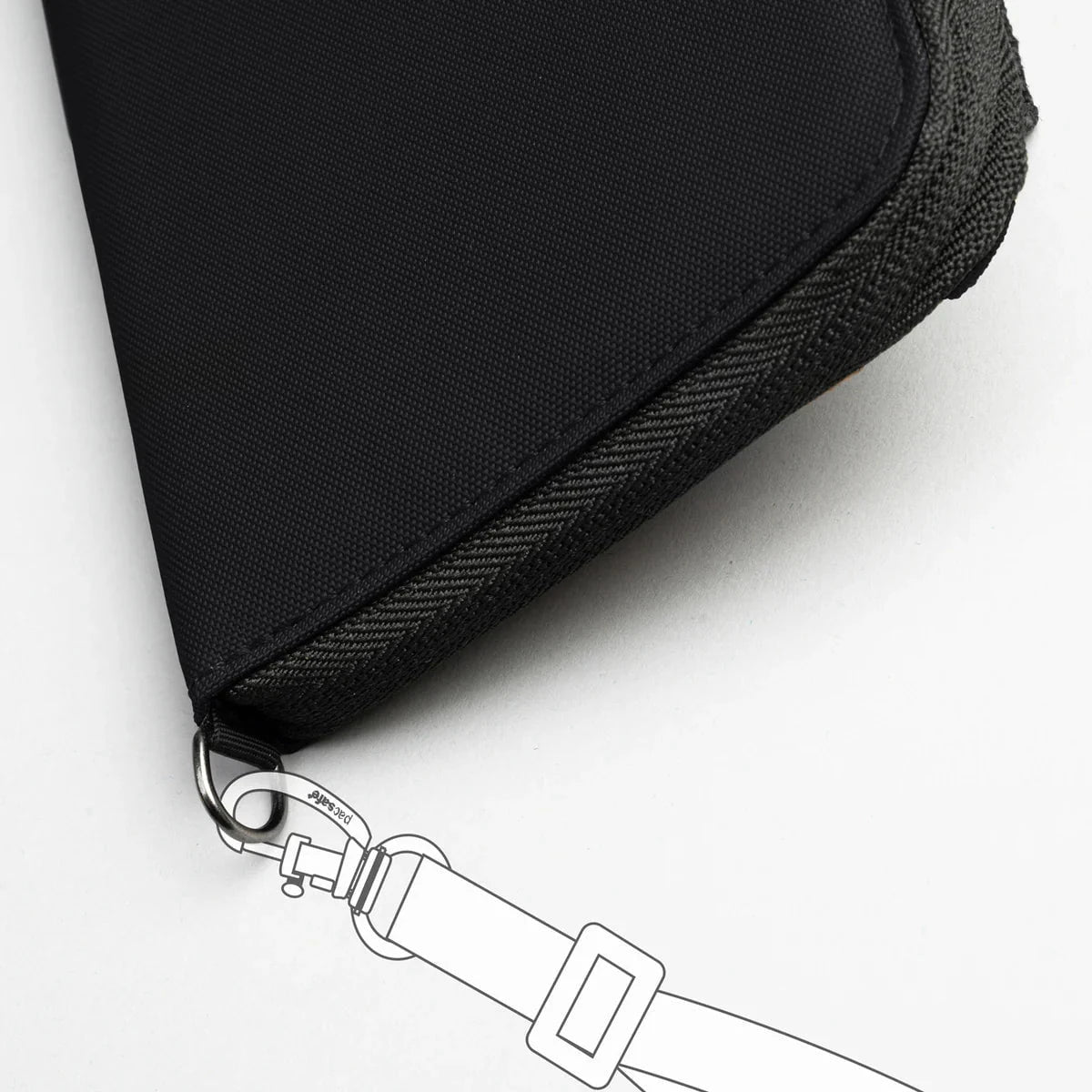 Pacsafe Wallets Pacsafe RFIDsafe™ RFID Blocking Zip Around Wallet
