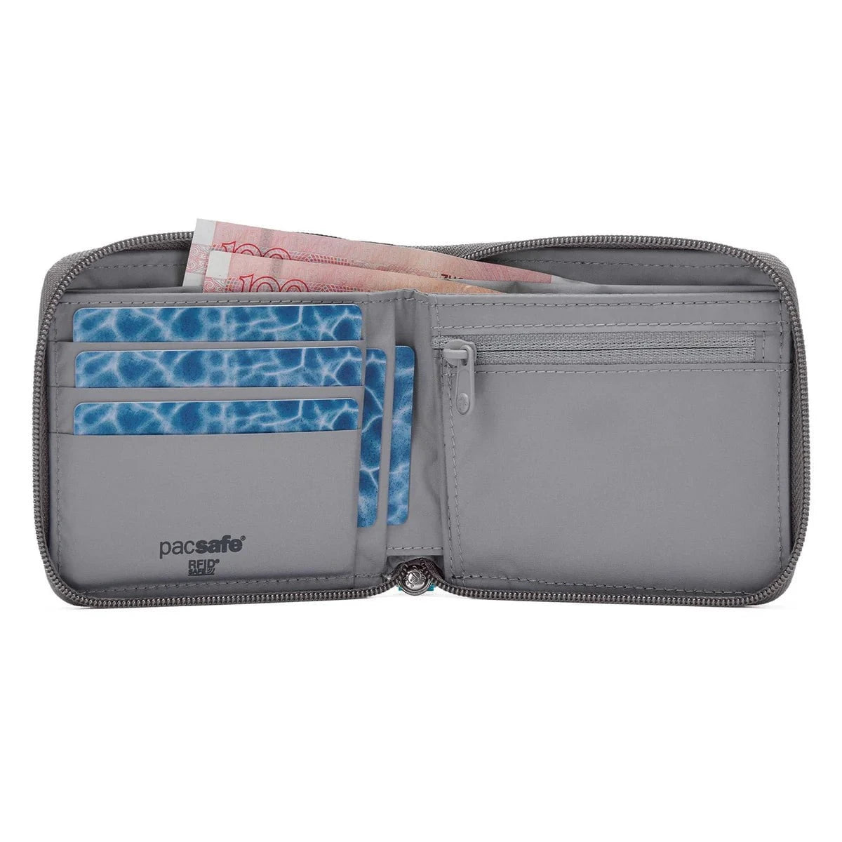 Pacsafe Wallets Pacsafe RFIDsafe™ RFID Blocking Zip Around Wallet