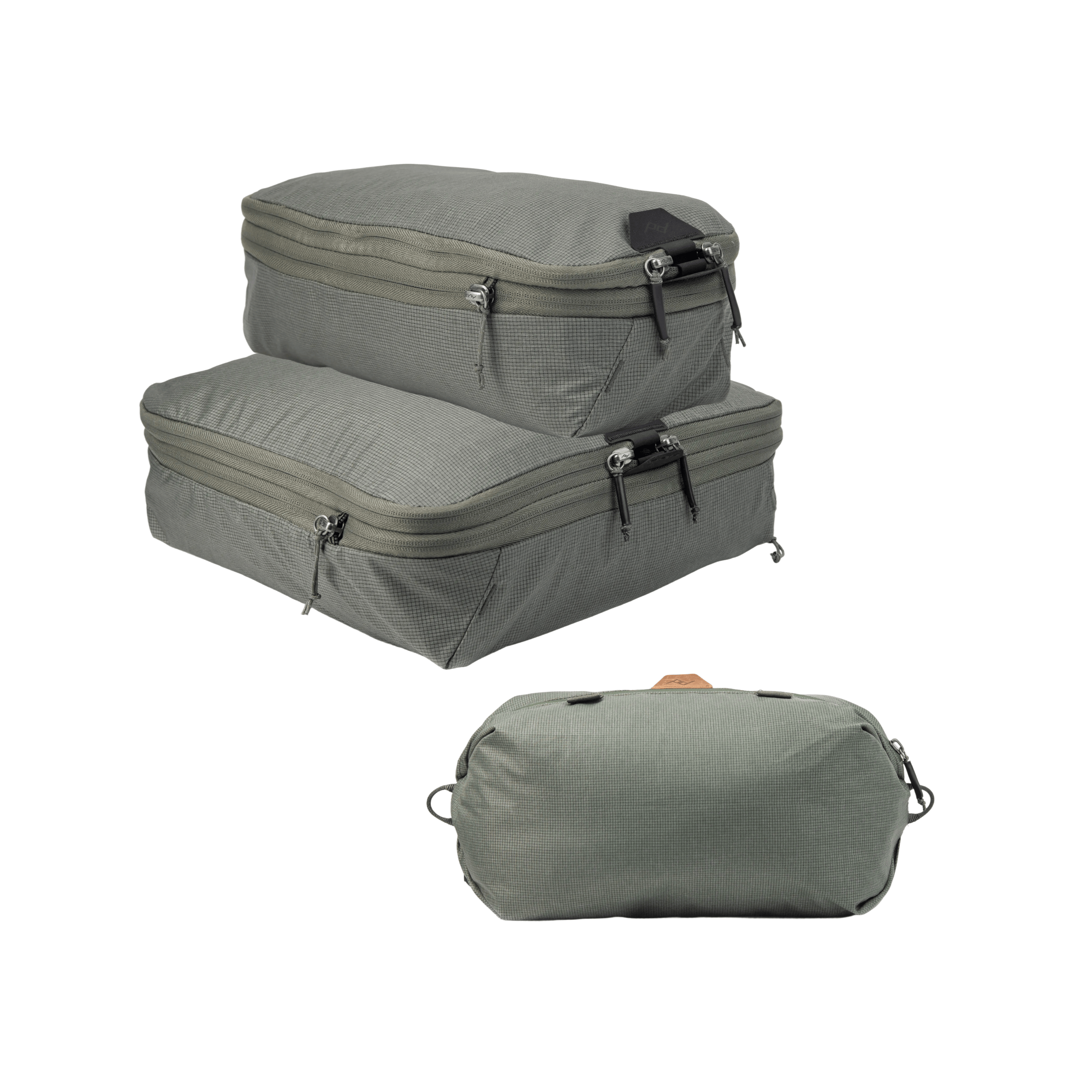 Peak Design Travel Accessories Sage Peak Design Packing Cube Bundle M/S/Shoe Pouch