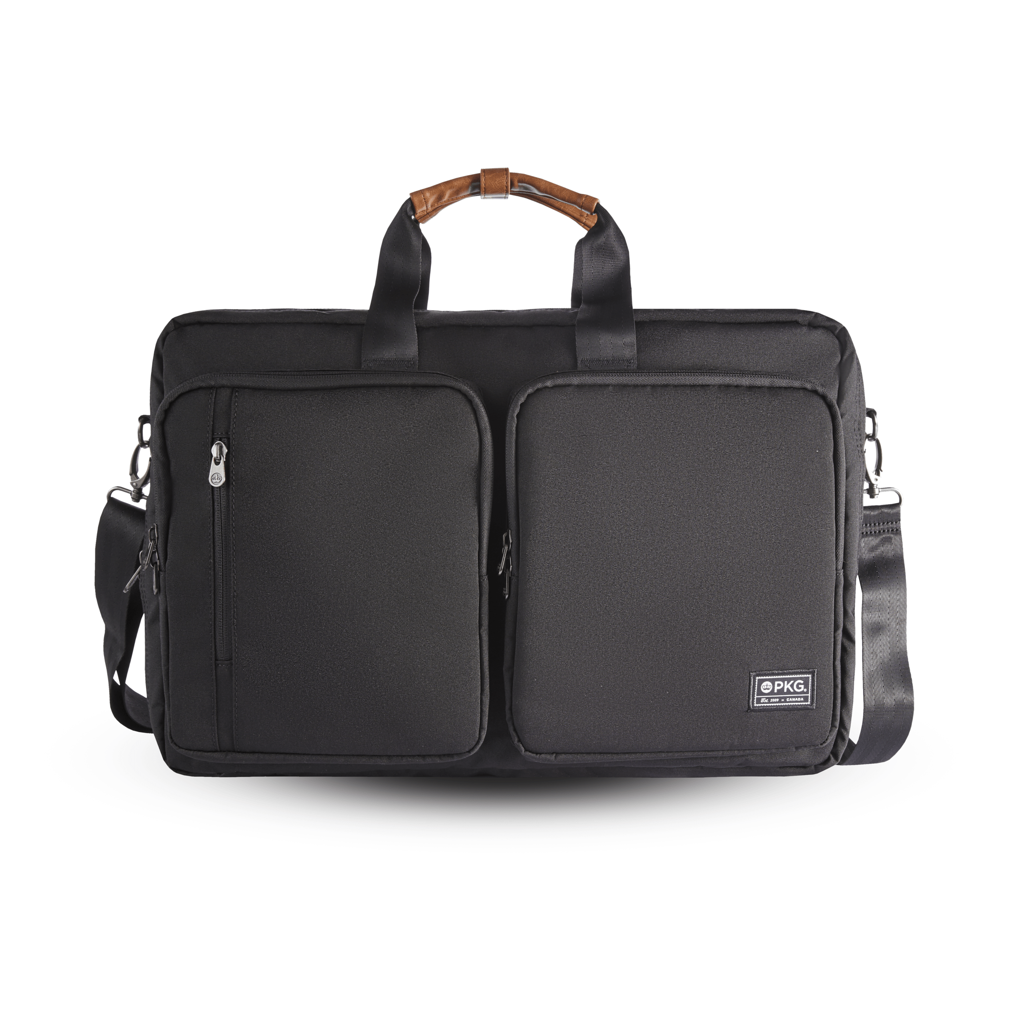 PKG Backpacks Black PKG Trenton 31L Messenger Backpack