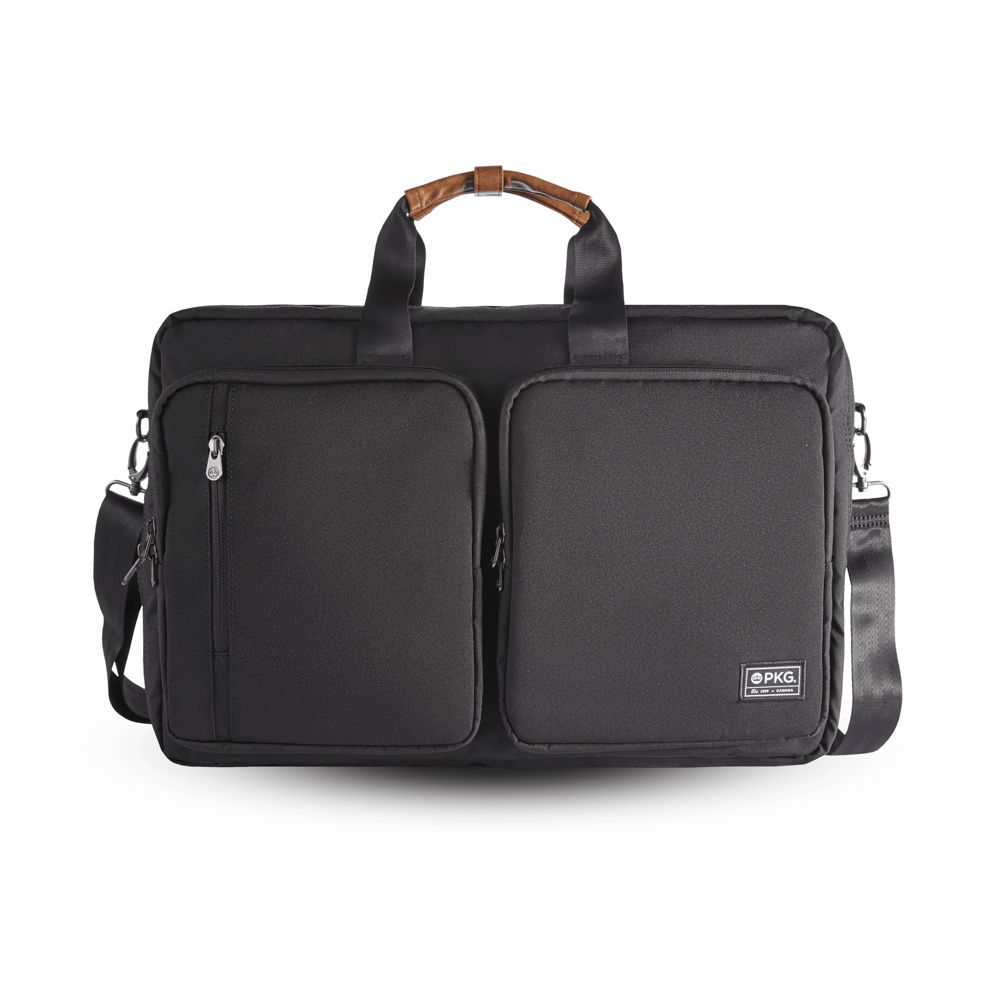 PKG Backpacks Black PKG Trenton 31L Messenger Backpack