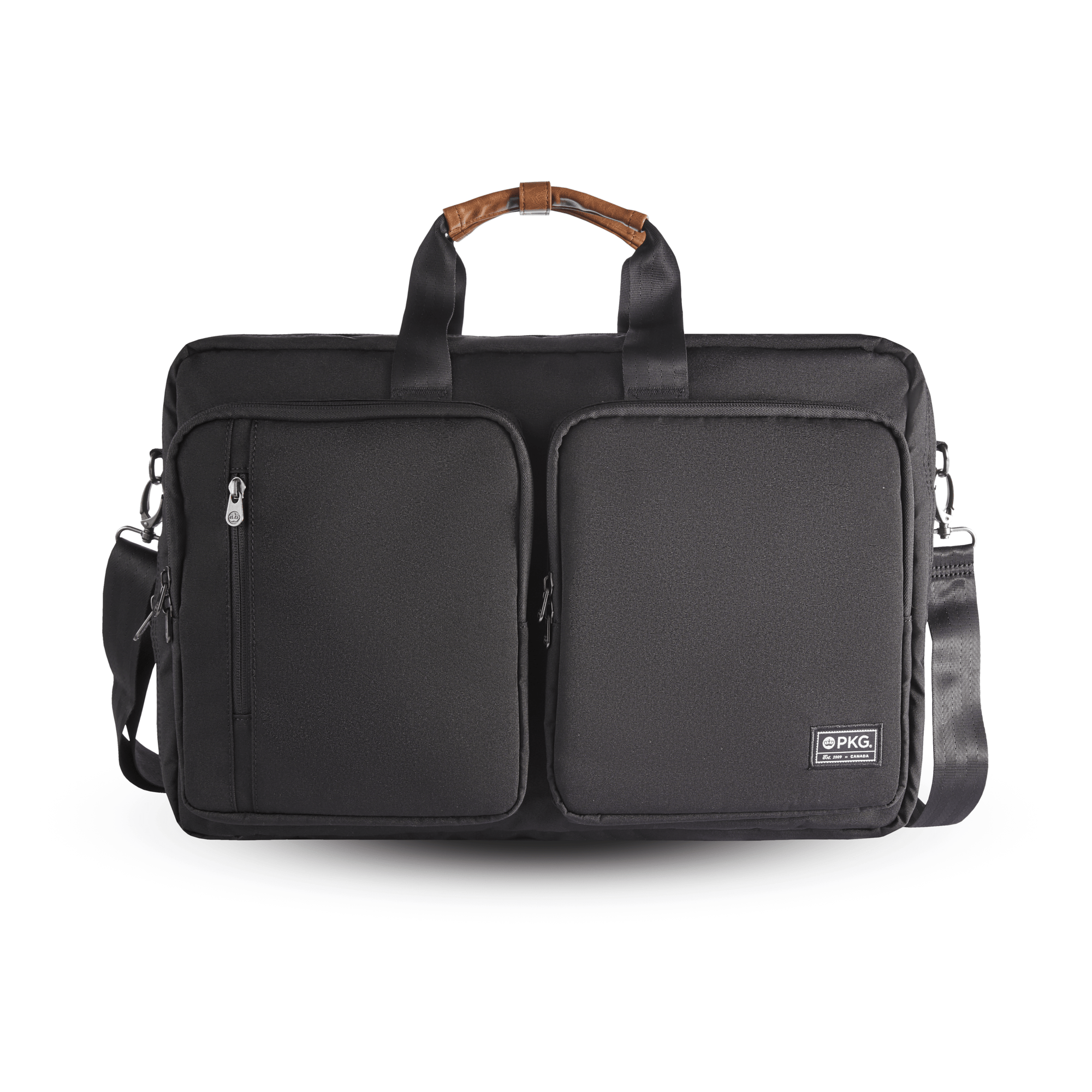 PKG Backpacks Black PKG Trenton 31L Messenger Backpack