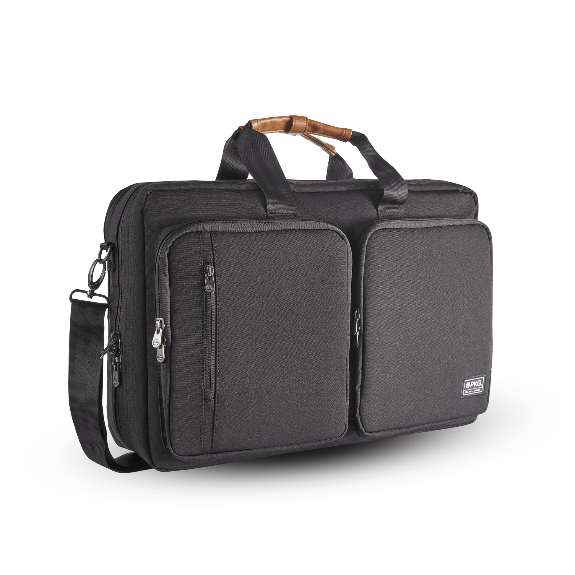 PKG Backpacks Black PKG Trenton 31L Messenger Backpack
