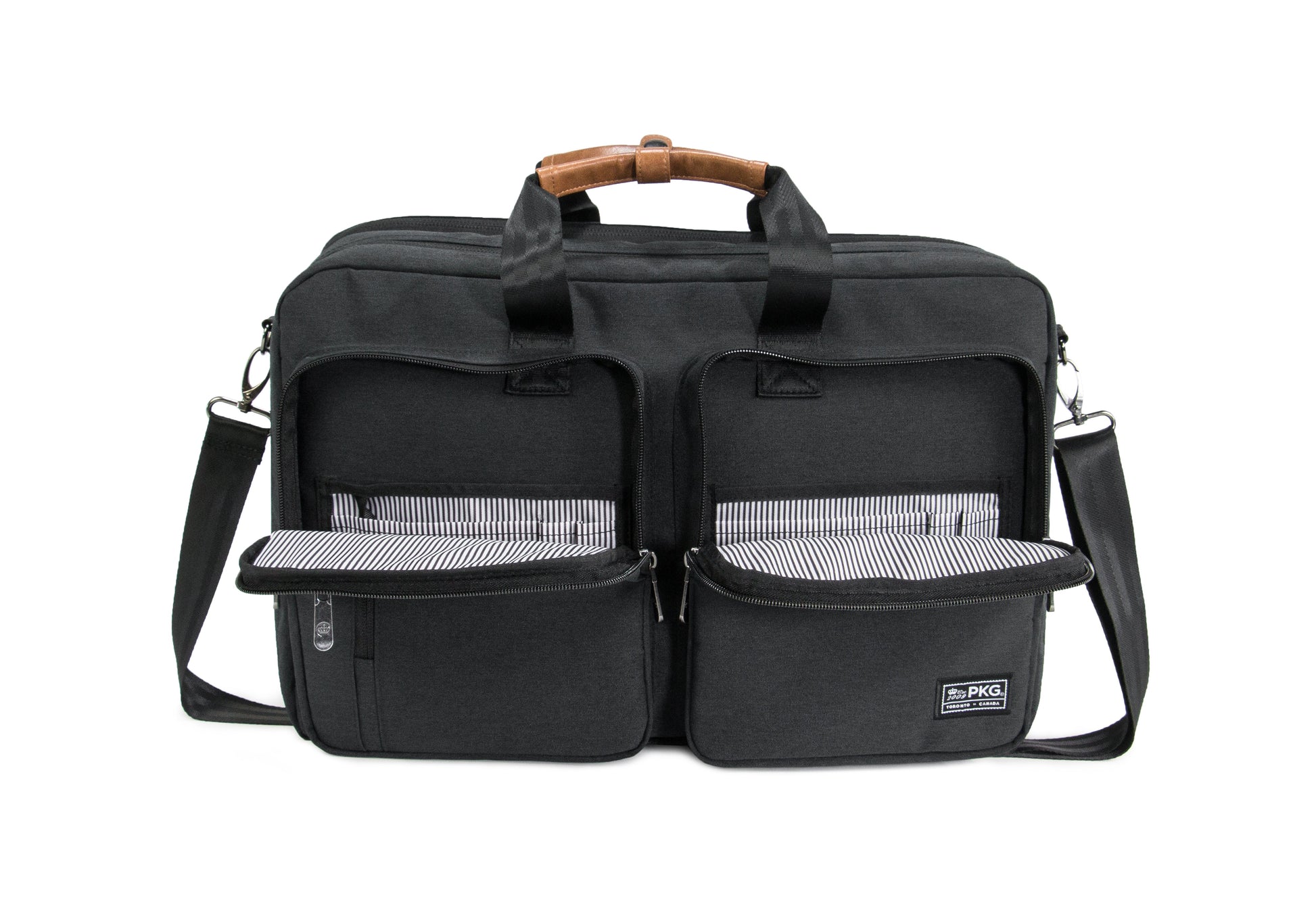 PKG Backpacks Black PKG Trenton 31L Messenger Backpack