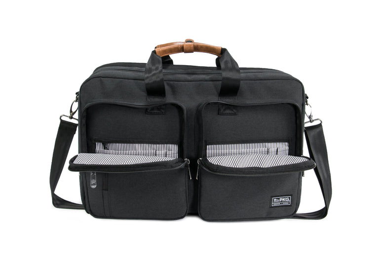 PKG Backpacks Black PKG Trenton 31L Messenger Backpack