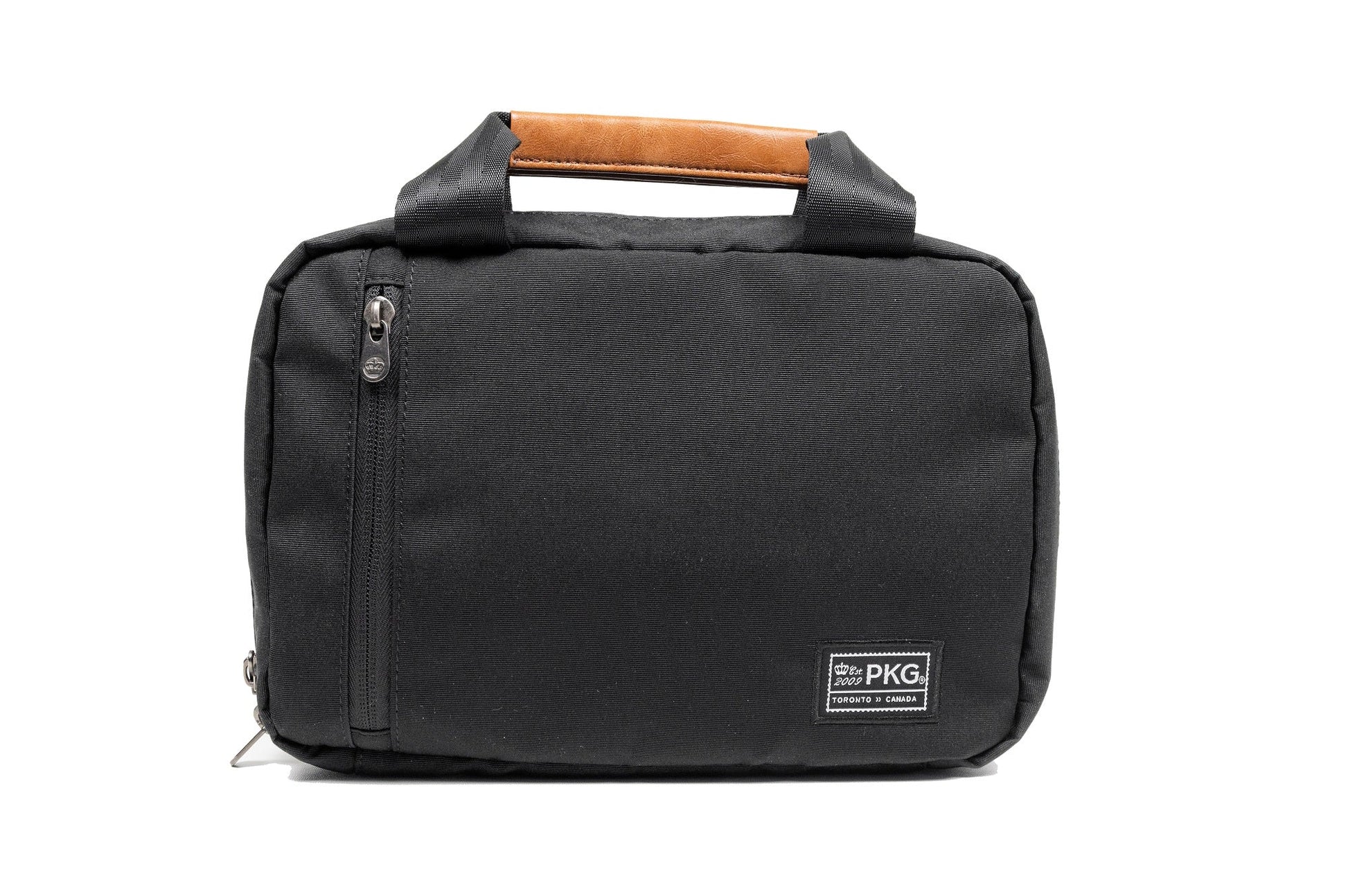 PKG Travel Accessories Black and Tan PKG Simcoe Essentials Bag