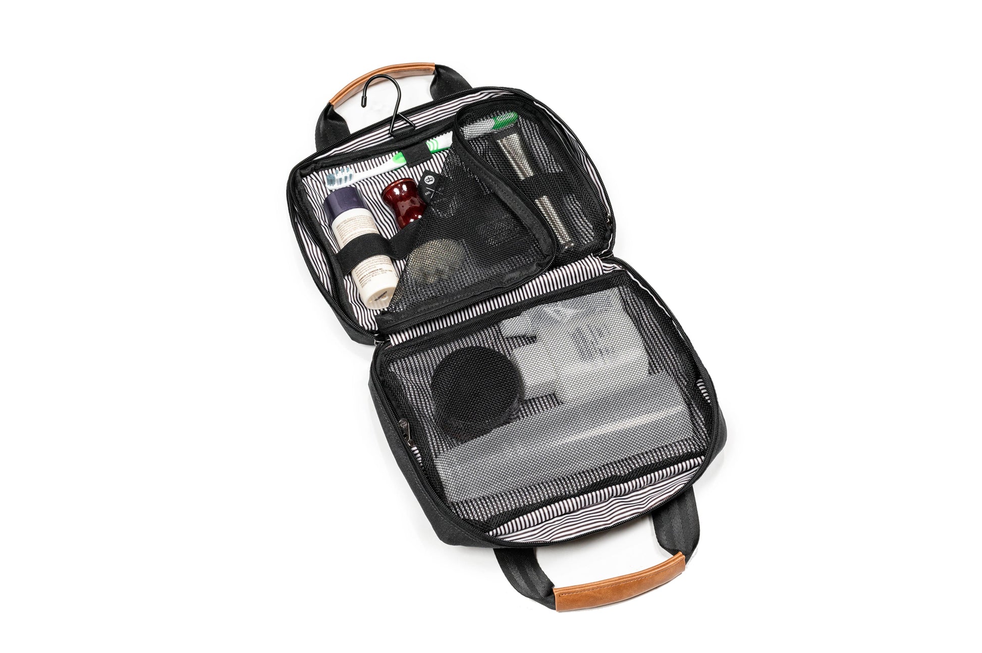 PKG Travel Accessories Black and Tan PKG Simcoe Essentials Bag
