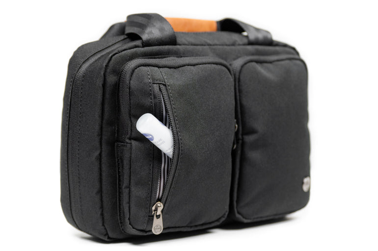 PKG Travel Accessories Black and Tan PKG Simcoe Essentials Bag