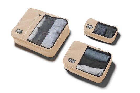 PKG Travel Accessories Ginger Root PKG UNION Compression Packing Cubes - 3 Pack