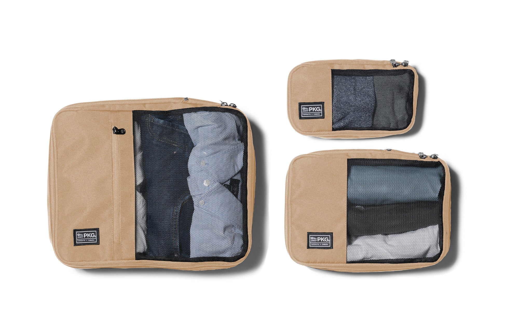 PKG Travel Accessories PKG UNION Compression Packing Cubes - 3 Pack