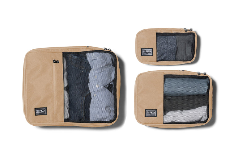 PKG Travel Accessories PKG UNION Compression Packing Cubes - 3 Pack