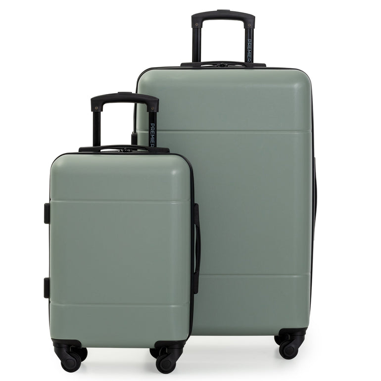 Premier Luggage Green Premier Retreat 2-Piece Hardside Luggage Set (18" & 26")