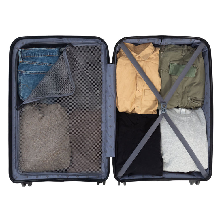 Premier Luggage Navy Premier Porter 2-Piece Hardside Luggage Set (Carry-On & Large)