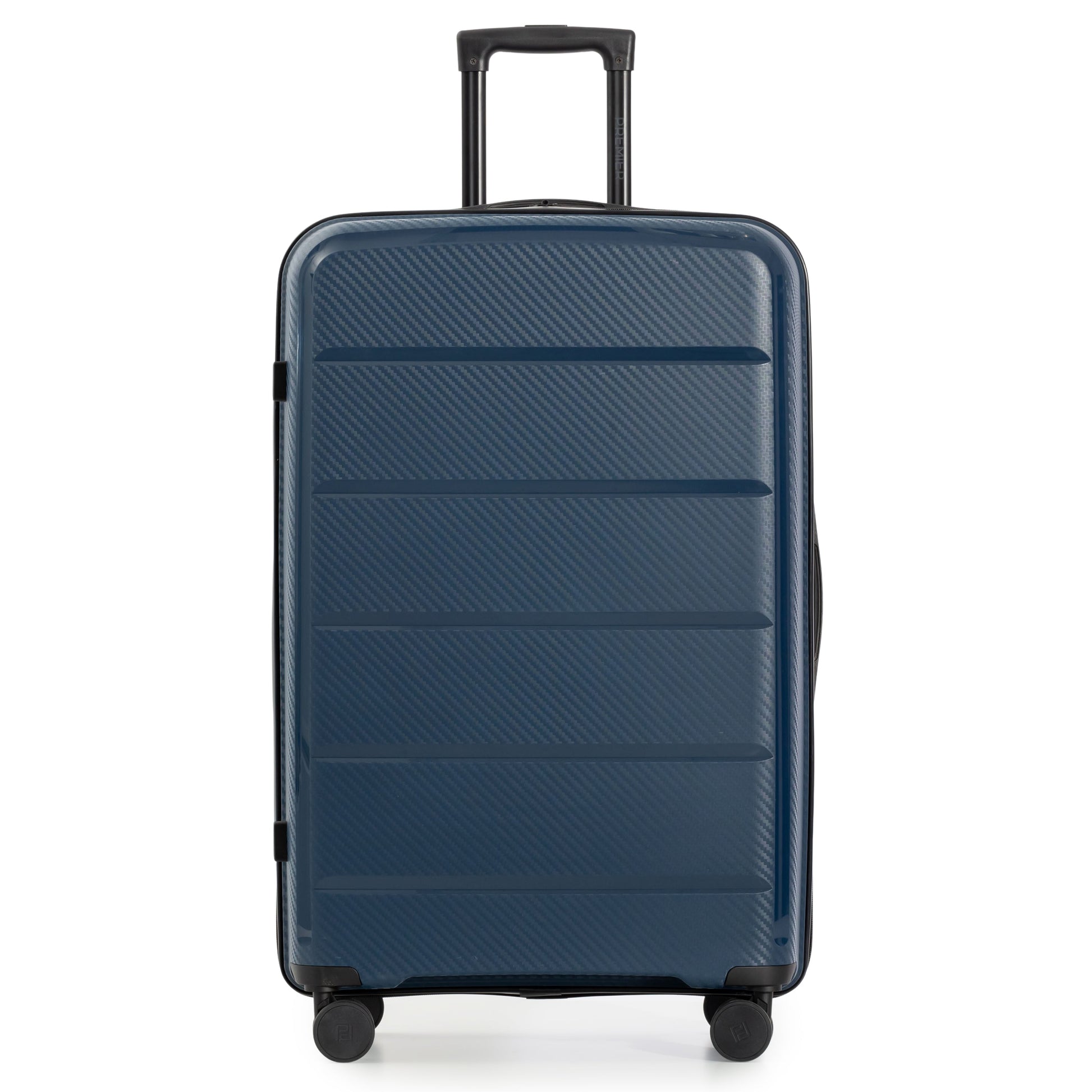 Premier Luggage Navy Premier Porter Hardside Large Checked Luggage